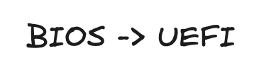 BIOS to UEFI